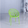 Νέα τραπεζαρία σχεδίαση από πολυπροπυλένιο πλαστική στοιβαζόμενη καρέκλα